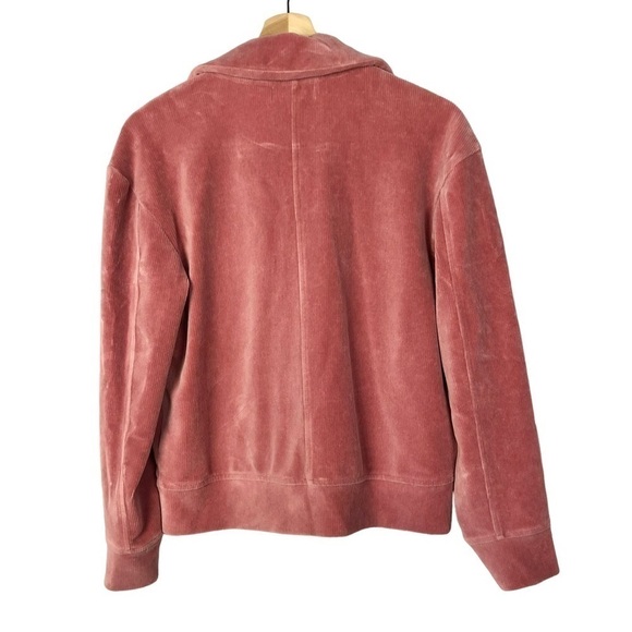 Madewell Texture & Thread Velour Corduroy Bomber Jacket XXS - Picture 4 of 5